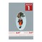 Metallic Silver Mat Board for 6x9 Frames - Oval Opening for 3x5 Photos